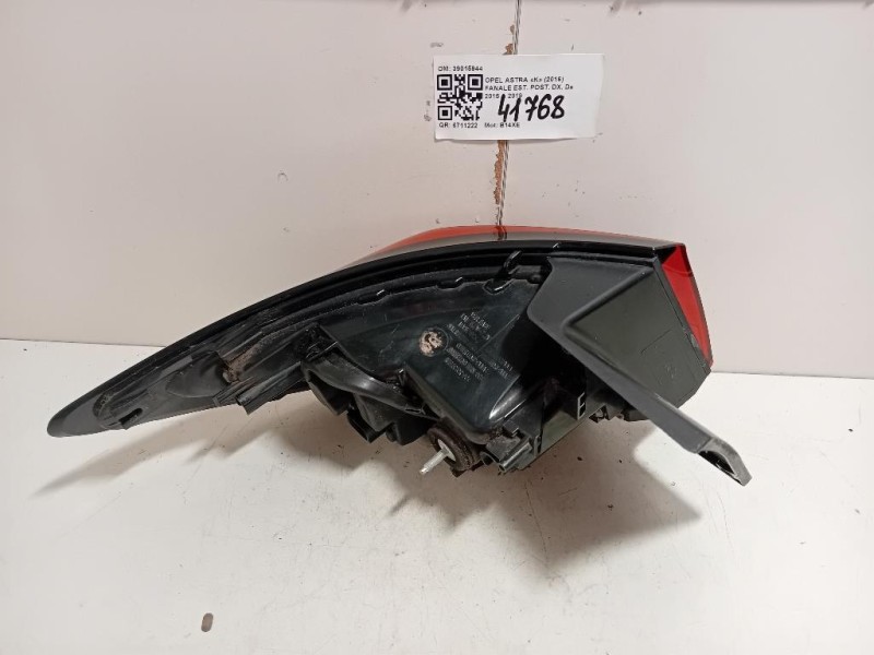 Fanale EST POST DX 39015944 Opel Astra K 2016