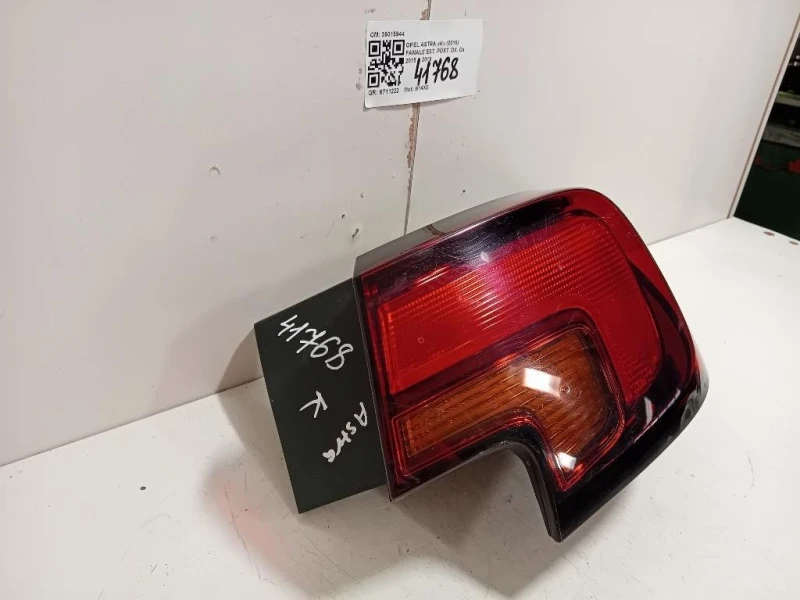 Fanale EST POST DX 39015944 Opel Astra K 2016