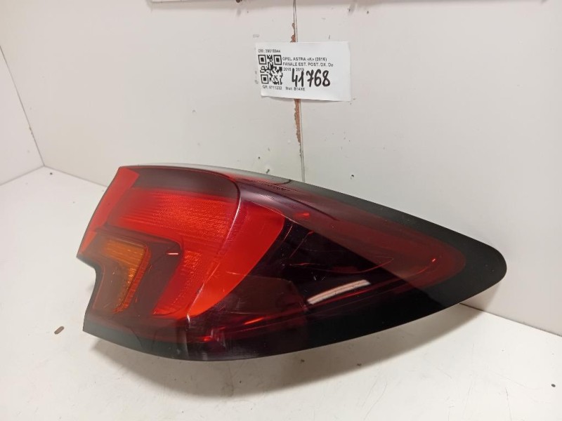 Fanale EST POST DX 39015944 Opel Astra K 2016