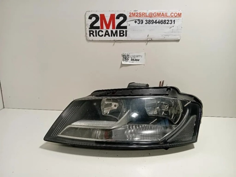 Proiettore ANT SX 8P0 941 003 Audi A3 8PA Sportback 2008