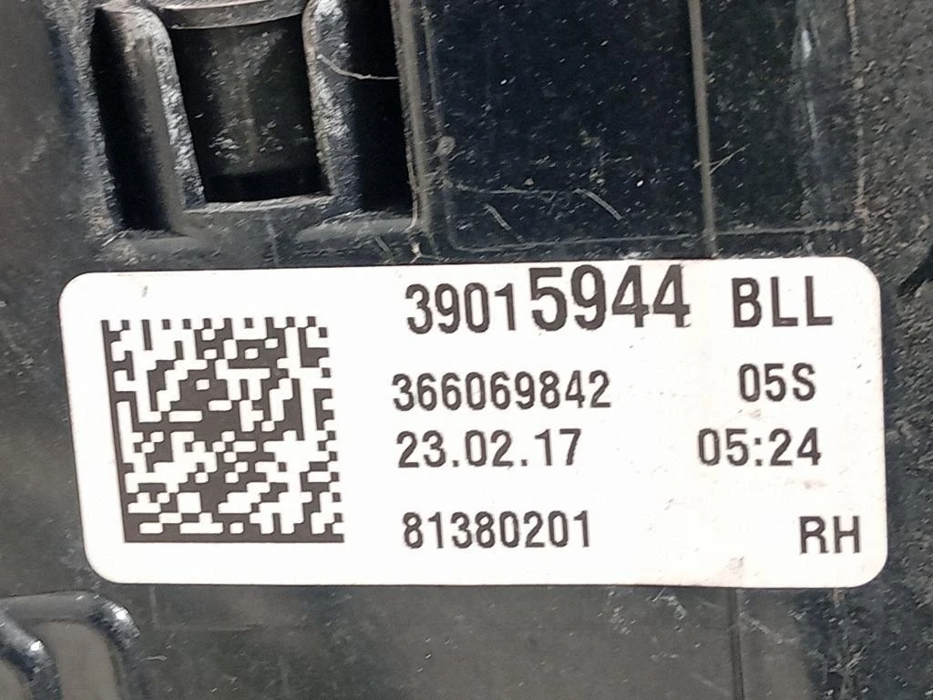 Fanale EST POST DX 39015944 Opel Astra K 2016