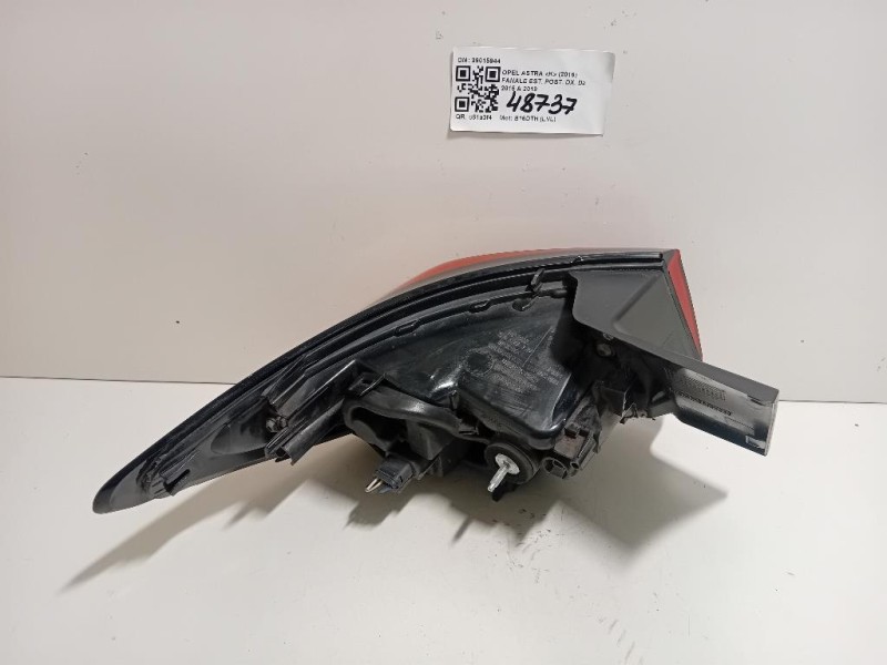 Fanale EST POST DX 39015944 Opel Astra K 2016