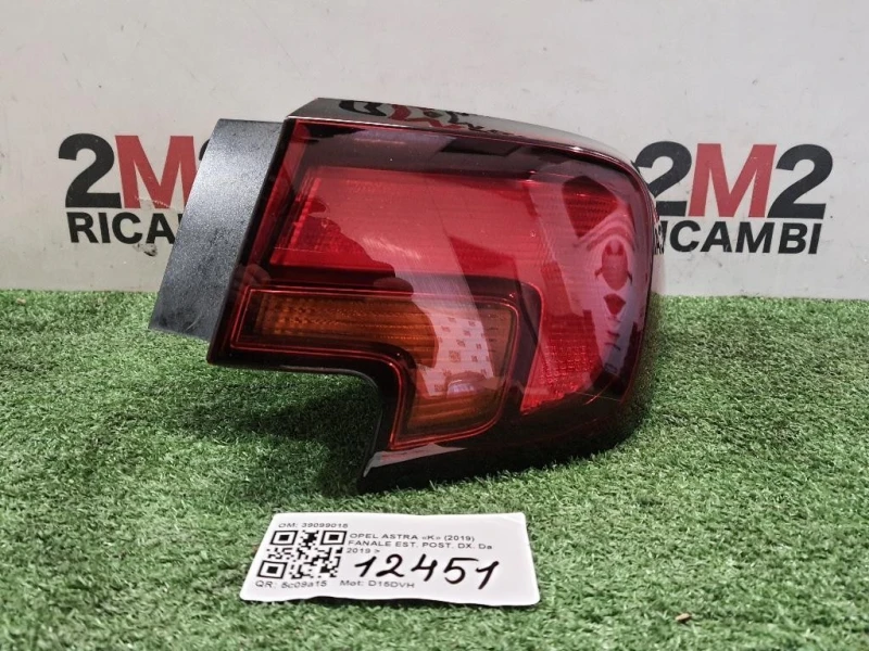 Fanale EST POST DX 39099015 Opel Astra K 2019