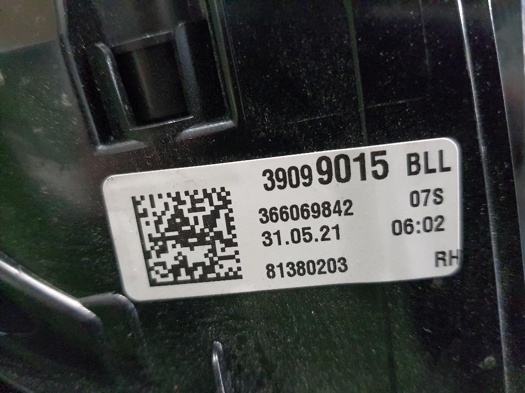 Fanale EST POST DX 39099015 Opel Astra K 2019