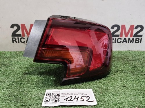 Fanale EST POST DX 39099015 Opel Astra K 2019