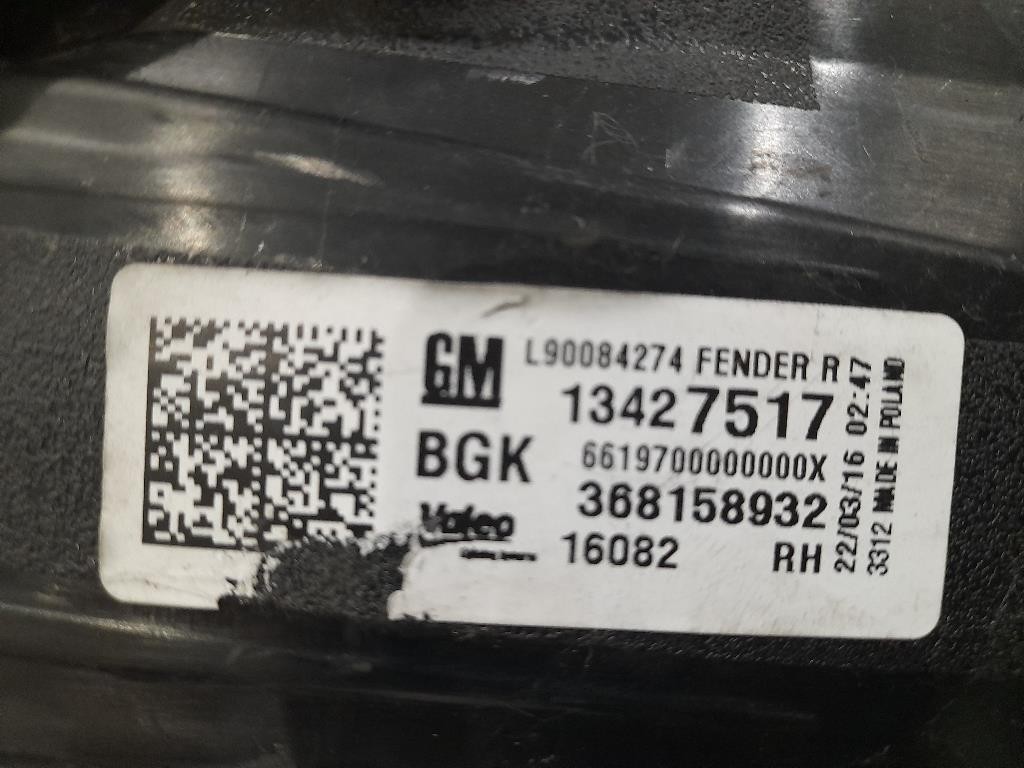 Fanale EST POST DX 13427517 Opel Astra K SW 2016