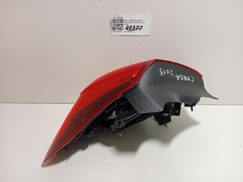 Fanale EST POST DX 13428456 Opel Corsa E 2014