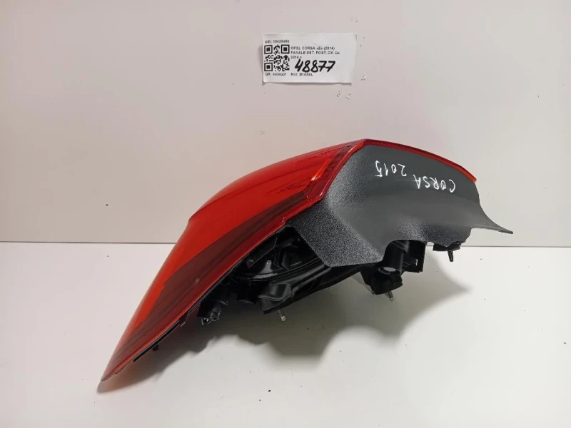 Fanale EST POST DX 13428456 Opel Corsa E 2014