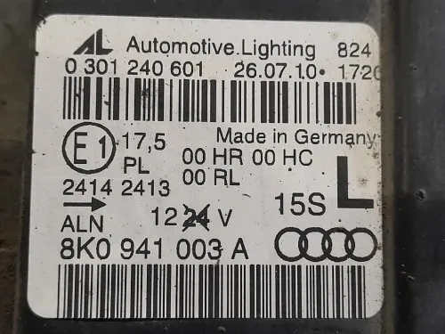 Proiettore ANT SX 8K0941003A Audi A4 8K2 2008