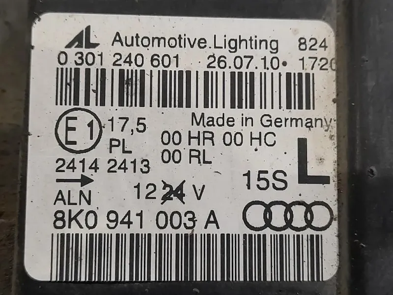 Proiettore ANT SX 8K0941003A Audi A4 8K2 2008