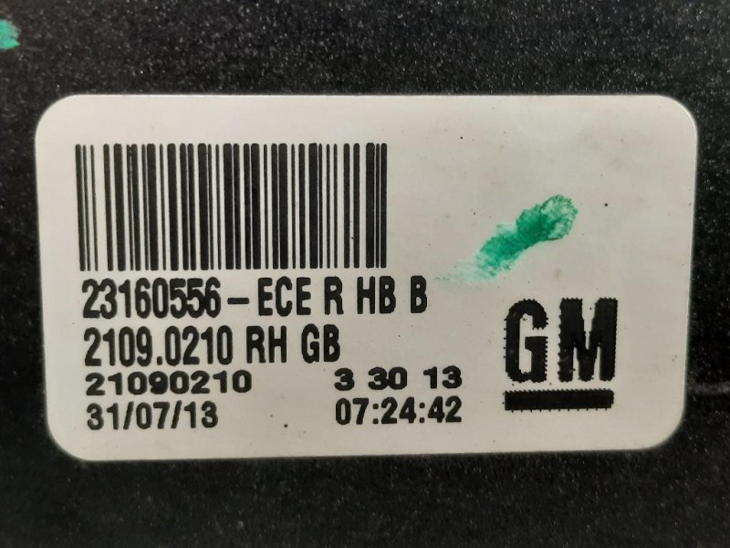 Fanale EST POST DX 23160556 Opel Insignia A 2013