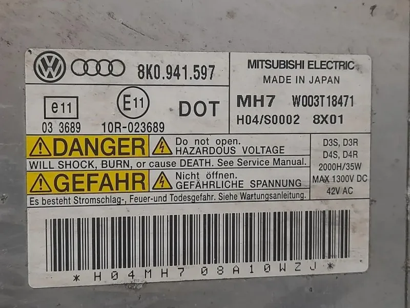 Proiettore ANT SX 8K0941003D Audi A4 8K2 2008