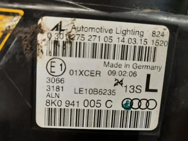 Proiettore ANT SX 8K0941005C Audi A4 8K2 2012