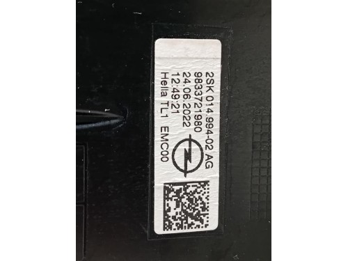 Fanale EST POST DX 9833721980 Opel Mokka B 2020