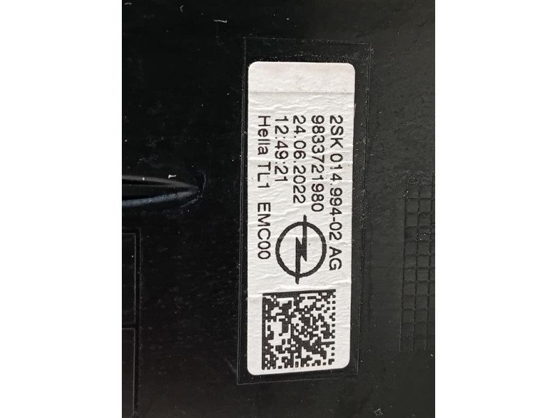 Fanale EST POST DX 9833721980 Opel Mokka B 2020