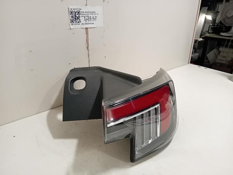Fanale EST POST DX 9833721980 Opel Mokka B 2020