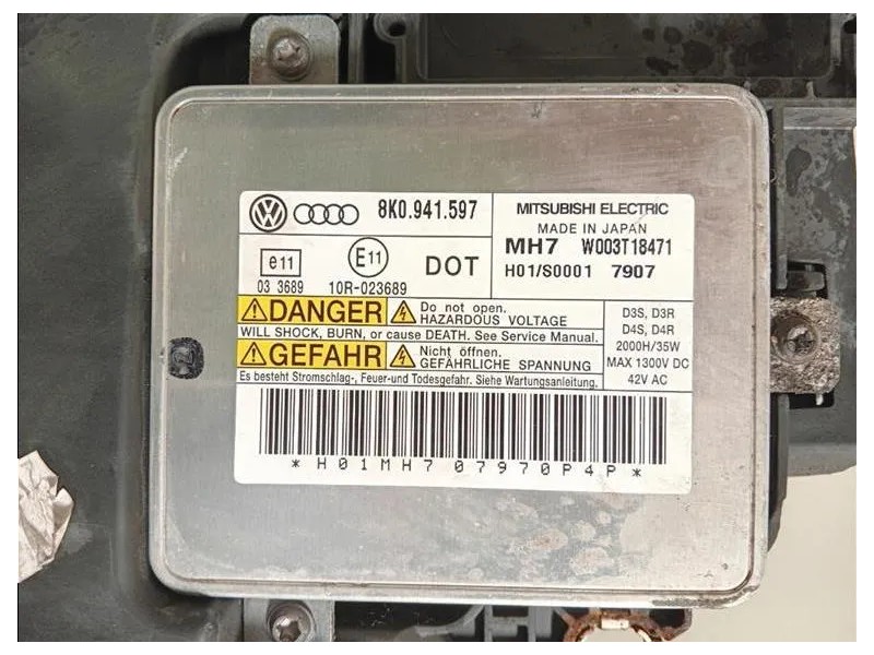 Proiettore ANT SX 8T0941003 SINISTRO SX XENON Audi A5 8T3 2008