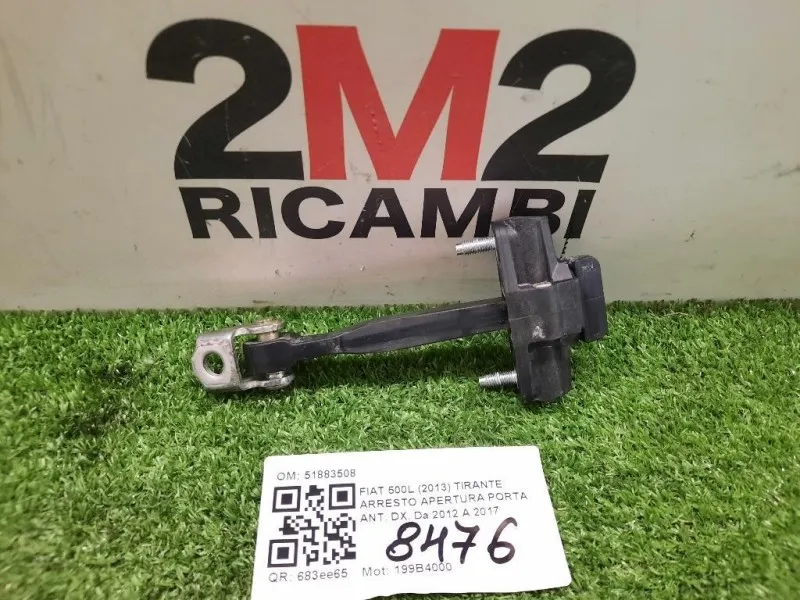Tirante Arresto Apertura Porta ANT DX 51883508 Fiat 500L 2013