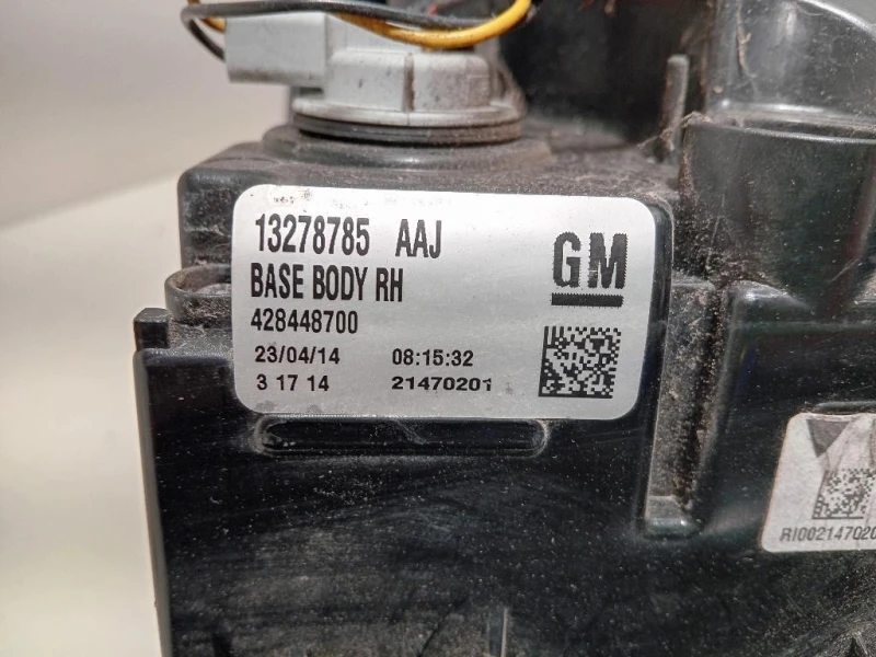 Fanale EST POST DX 13278785 Opel Zafira C 2012