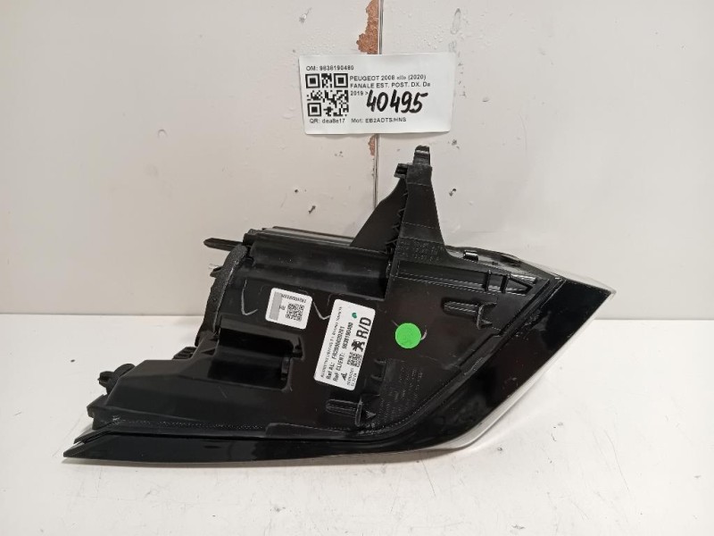 Fanale EST POST DX 9838190480 Peugeot 2008 II 2020