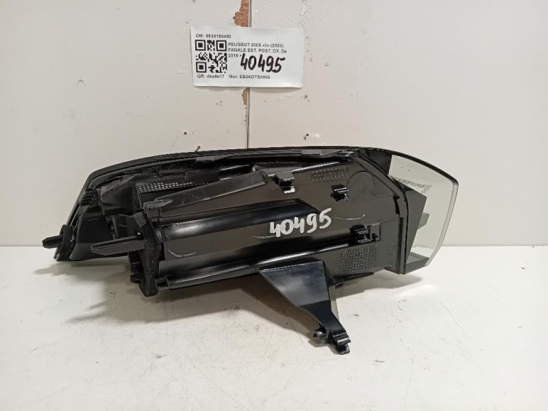Fanale EST POST DX 9838190480 Peugeot 2008 II 2020