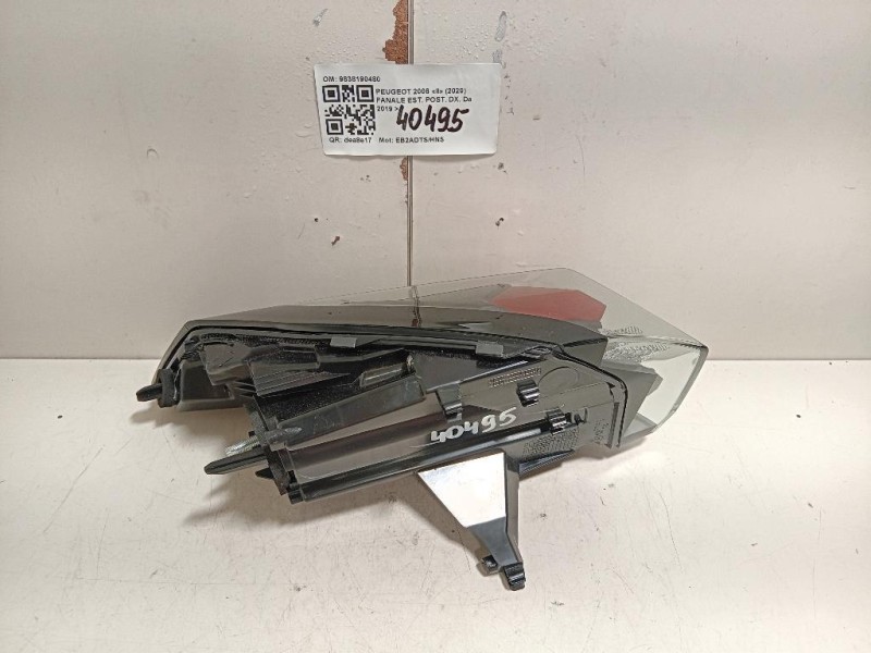 Fanale EST POST DX 9838190480 Peugeot 2008 II 2020
