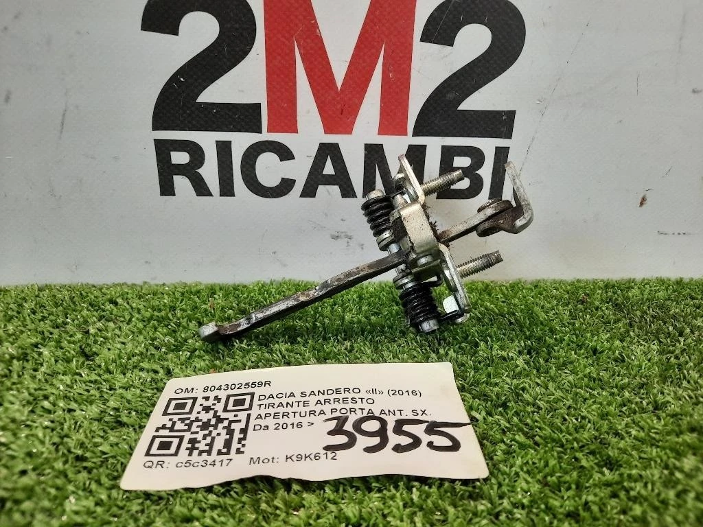 Tirante Arresto Apertura Porta ANT SX 804302559R Dacia Sandero II 2016