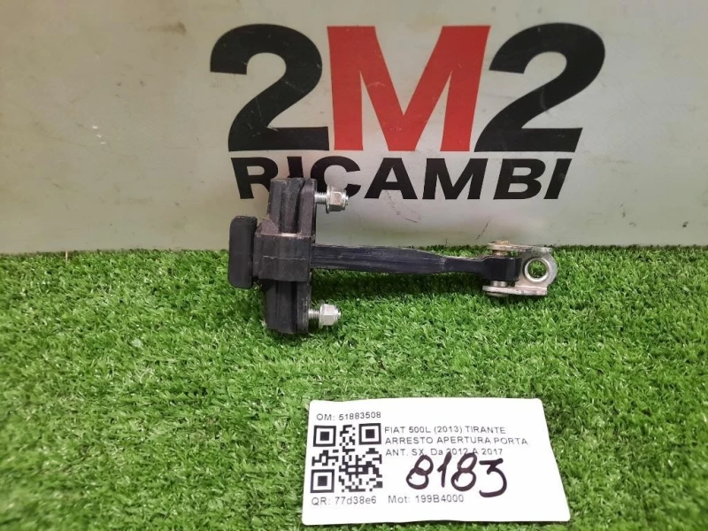Tirante Arresto Apertura Porta ANT SX 51883508 Fiat 500L 2013