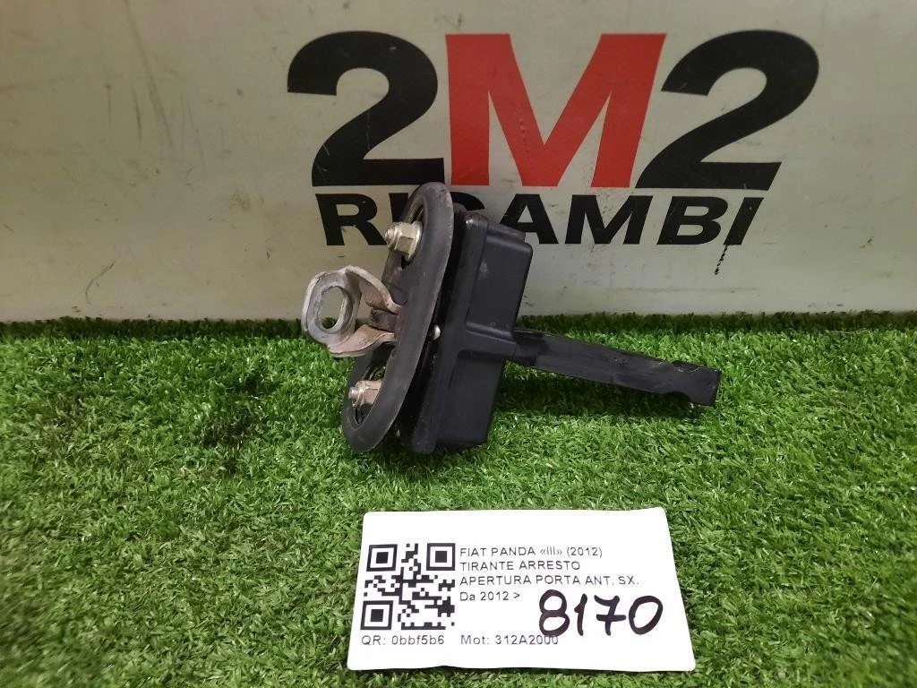 Tirante Arresto Apertura Porta ANT SX Fiat Panda III 2012