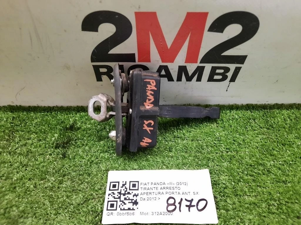 Tirante Arresto Apertura Porta ANT SX Fiat Panda III 2012