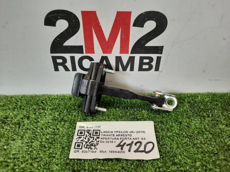 Tirante Arresto Apertura Porta ANT SX 51901649 Lancia Ypsilon III 2015