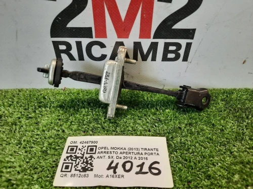Tirante Arresto Apertura Porta ANT SX 42467900 Opel Mokka 2013