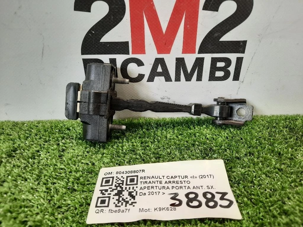 Tirante Arresto Apertura Porta ANT SX 804308807R Renault Captur I 2017