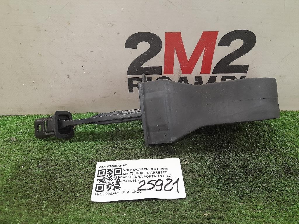 Tirante Arresto Apertura Porta ANT SX 5G0837249D Volkswagen GOLF VII 2017