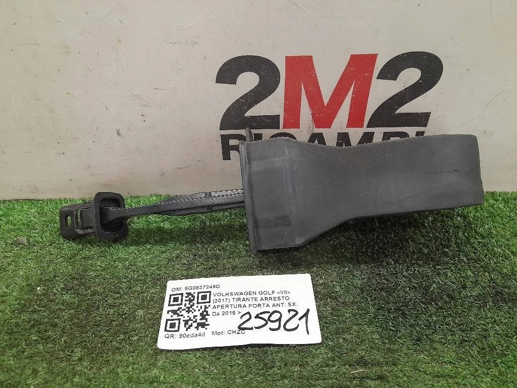 Tirante Arresto Apertura Porta ANT SX 5G0837249D Volkswagen GOLF VII 2017