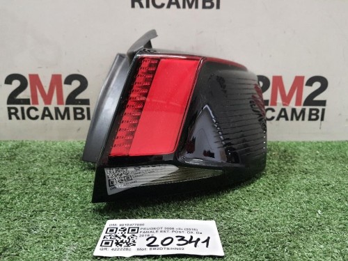Fanale EST POST DX 9810477080 Peugeot 3008 II 2016