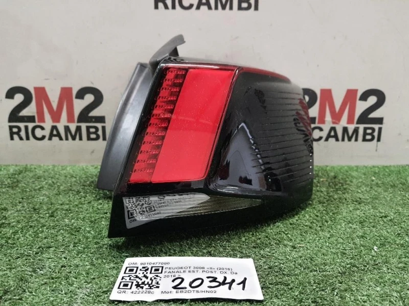 Fanale EST POST DX 9810477080 Peugeot 3008 II 2016