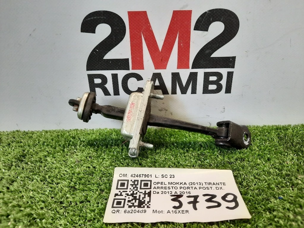 Tirante Arresto Porta POST DX 42467901 Opel Mokka 2013
