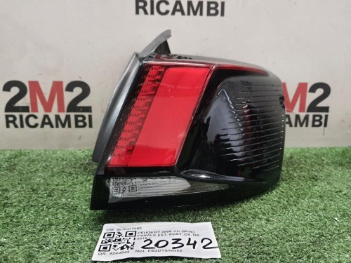 Fanale EST POST DX 9810477080 Peugeot 3008 II 2016