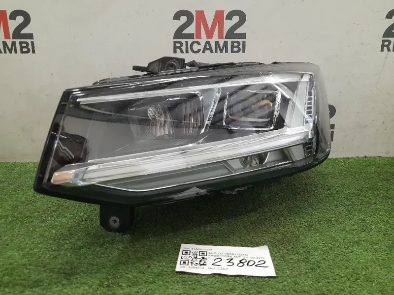 Proiettore ANT SX 81A941033A Audi Q2 GAB 2016