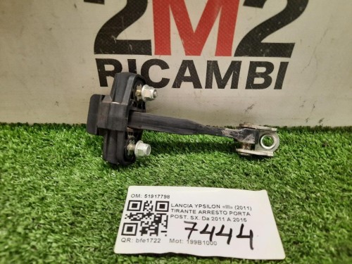 Tirante Arresto Porta POST SX 51917798 Lancia Ypsilon III 2011