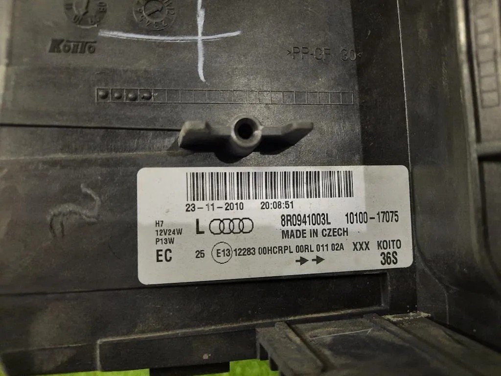 Proiettore ANT SX 8R0941003L Audi Q5 8RB 2009