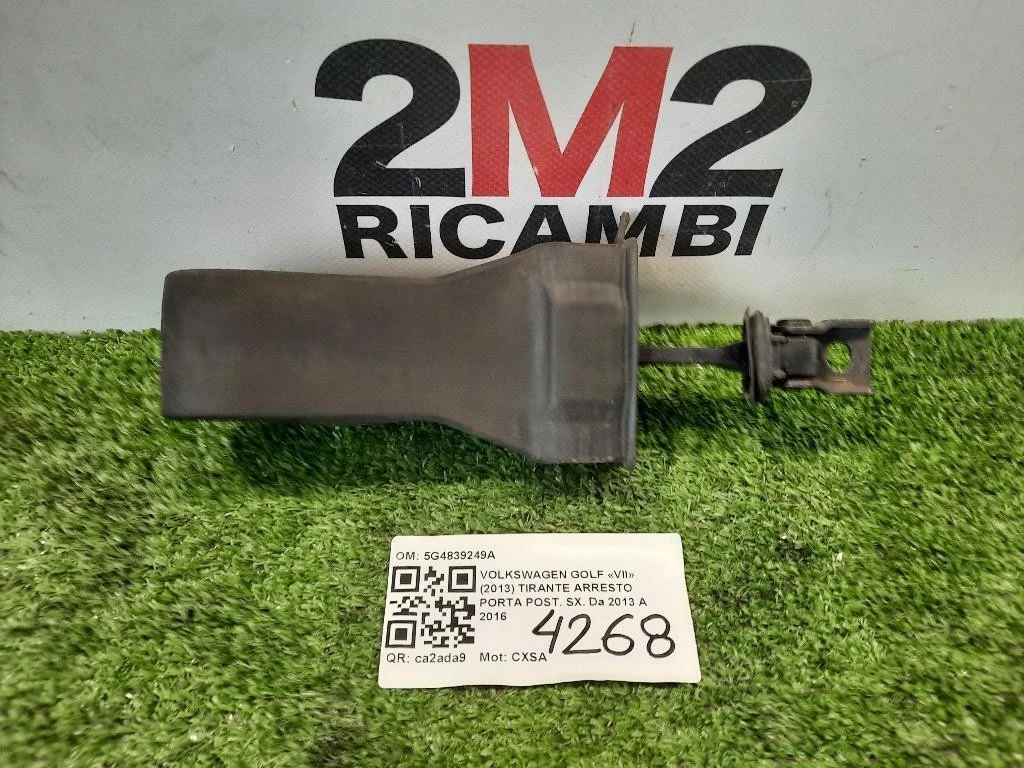 Tirante Arresto Porta POST SX 5G4839249A Volkswagen GOLF VII 2013