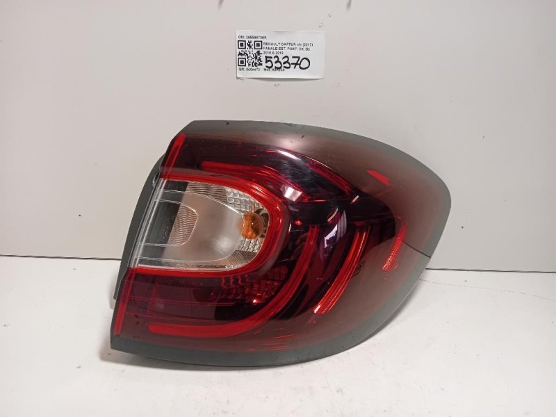 Fanale EST POST DX 265506738R Renault Captur I 2017