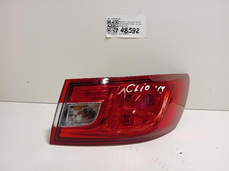 Fanale EST POST DX 265509846R Renault CLIO IV 2016