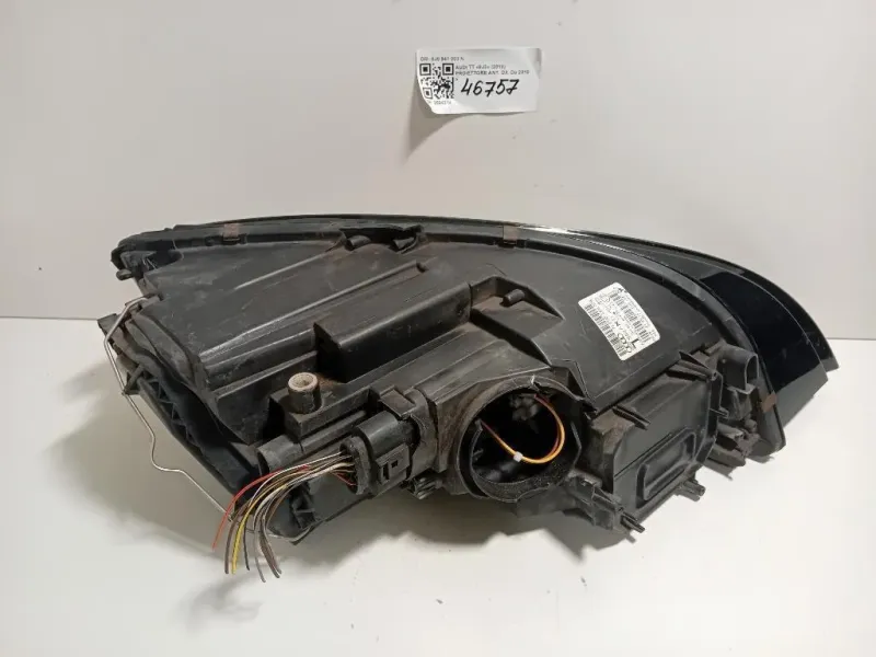 Proiettore ANT SX 8J0 941 003 N DANNI IN FOTO Audi TT 8J3 2010