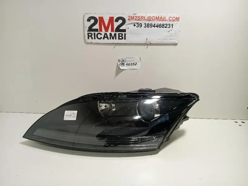 Proiettore ANT SX 8J0 941 003 N DANNI IN FOTO Audi TT 8J3 2010
