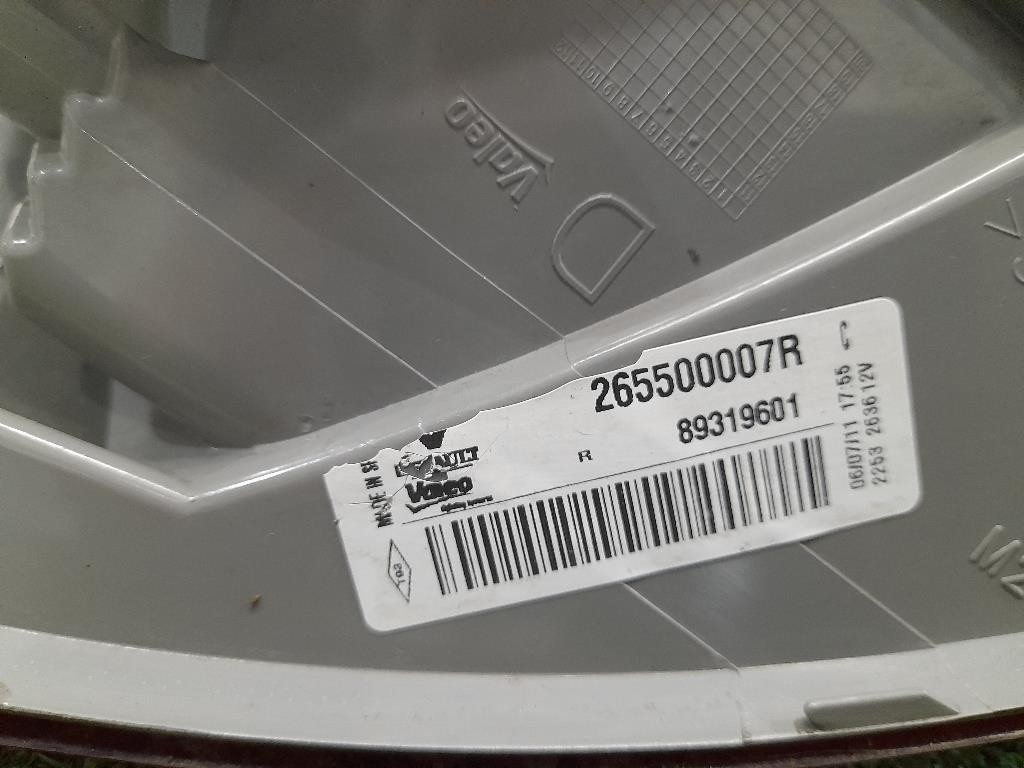 Fanale EST POST DX 265500007R Renault Mégane III 2009