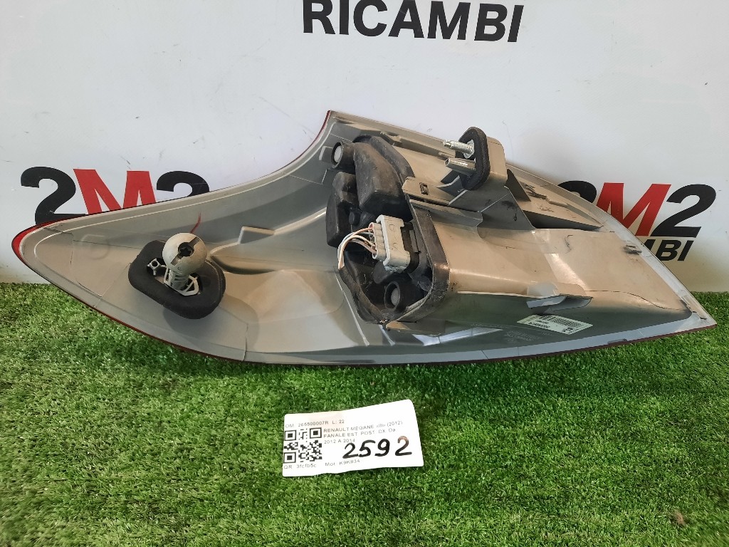 Fanale EST POST DX 265500007R Renault Mégane III 2012