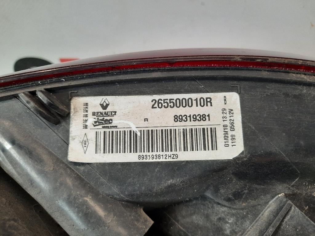 Fanale EST POST DX 265500010R Renault Mégane III SW 2009